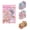 S25610-2, variant on 3D Sticker Scene Book - 10 Sets Coffee Shop/Teahouse/Ocean House Scenes, Fun Cute Cartoon Sticker Room Scene Book, Stickers for Adults Stress Relief & Party Activities (Pink)