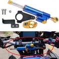 thumbnail image 2 of For Kawasaki For Honda For Yamaha For BMW CNC Alloy Motorcycle Universal Shock Absorber Steering Stabilizer Safety Control, 2 of 5