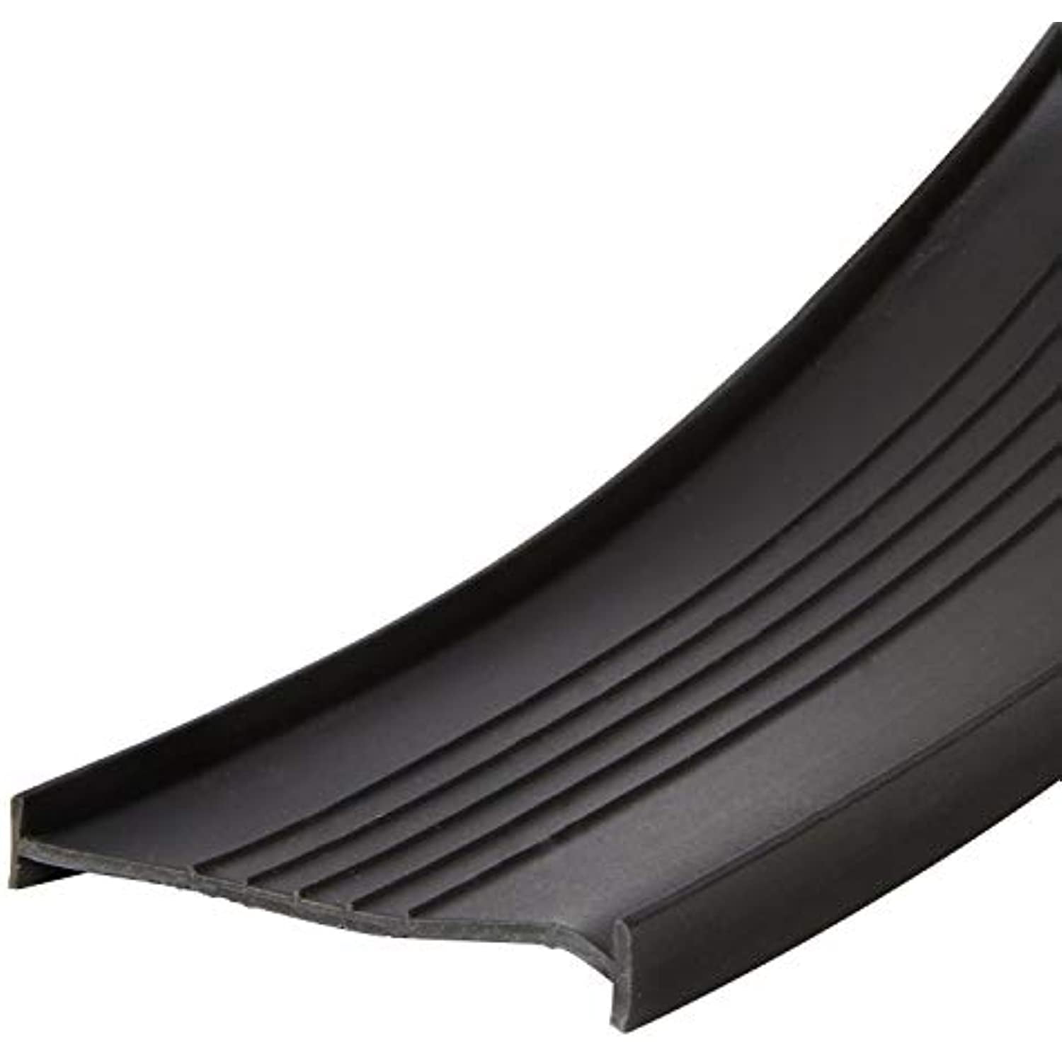 Frost King RV18 Vinyl 2-Car Garage Door Bottom Weather-Seal Replacement, Black
