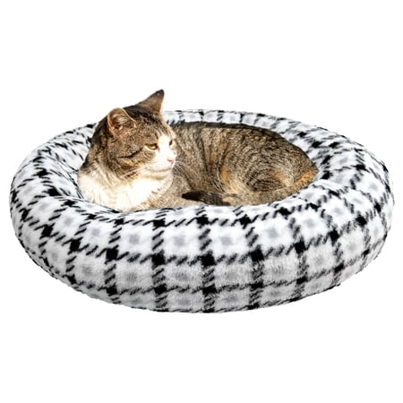 Bessie and Barnie Ultra Plush Deluxe Comfort Pet Dog & Cat Penguin Blocks Snuggle Bed