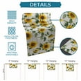 thumbnail image 7 of Hokiten Table Runners 60 Inches Long Dress Scarves, Yellow Sunflowers Farmhouse Kitchen/Dining Table Runner, Small Coffee Tablerunners, Farmhouse Pastoral Wooden Plank Art 13x60 Inch, 7 of 7