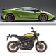 thumbnail image 1 of Etiqueta Engomada Elegante De La Decoración Exterior De La Motocicleta Del Coche, Kit De Rayas De Rueda Precurvadas Reflectantes Con 16 Rayas, Cinta Resistente A Los Rayos UV, 1 of 7