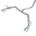 thumbnail image 4 of AWE Tuning Kit de Système d'Échappement 3020-32331 Édition Piste Cat-Back; Acier Inoxydable; Sans Silencieux; Échappement Simple avec Double Sorties; Sortie Arrière; Embout Argenté Chromé, 4 of 14