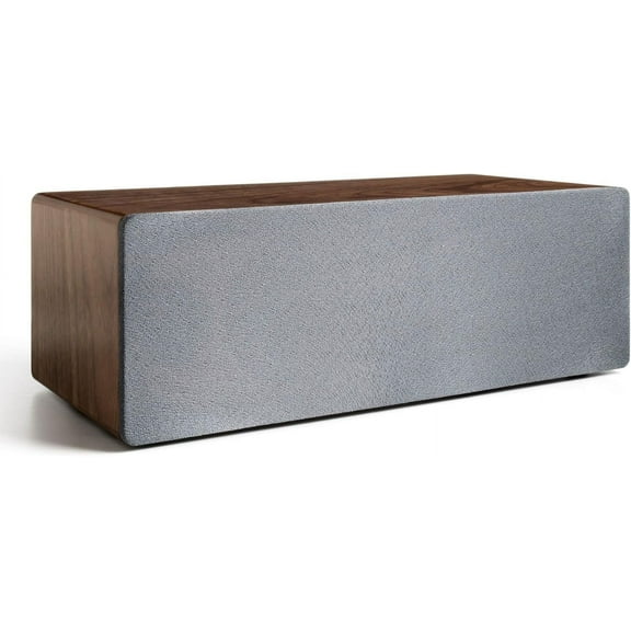 Audioengine B2 Premium Wireless Bluetooth Portable Speaker with Silk Tweeters and Aramid Fiber Woofers, Walnut