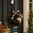 thumbnail image 6 of Giant Christmas Vintage Bells, Fun Christmas Decorations with Bow, Metal Bell Ball Ornaments for Garden/Yard/Patio/Holiday Decor, 6 of 8