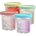 thumbnail image 1 of Compatible With Ninja Nc501 Nc500 Series Creami Deluxe Ice Cream Makers, Creami Pint Containers With, 1 of 5