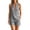 Gray#01, variant on Short Sets for Women 2 Piece Sleeveless Halter Neck Strapless Tank Top Shorts Lounge Sets Casual Striped Loose Lightweight Comfy Daily Summer Two Piece Set Outfits