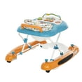 thumbnail image 6 of Dream On Me Go-Getter Baby Walker and Walk Behind Walker, Adjustable Seat Height, Comfortable Padded Seat, Easy to Fold, Pack and Store, Detachable Fun Tray, Orange Walker Orange, 6 of 13