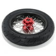 thumbnail image 2 of 12"x2.15" Rear Wheel Rim Red Hub with Inner Tube for Surron Light Bee LBX Segway X260, 2 of 5