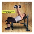 thumbnail image 4 of Banco para pesas reclinable con rack Athletic Works WMW-2110, 4 of 4