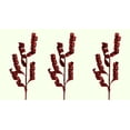 thumbnail image 2 of 26 in. Glitter Spiral Spray Christmas Decor, Red - Set of 3, 2 of 3