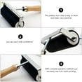 thumbnail image 2 of Rubber Roller Brayer Hard Rubber Craft Roller - 11X17CM, 2 of 7