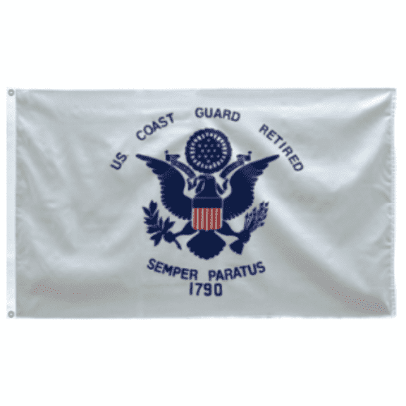 Coast Guard RET Flag 3 ft x 5 ft