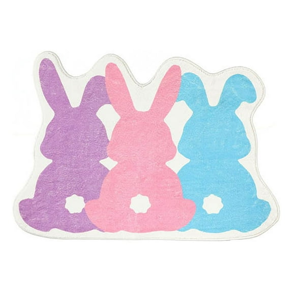 Utoimkio Easter Welcome Doormat Indoor Easter Door Mat,Easter Outdoor Mat Non Slip Front Porch Rugs for Home Entrance Decoration,19.7x27.6 Inch