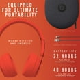 thumbnail image 7 of Restored Beats Solo Pro Wireless Noise Cancelling On-Ear Headphones - Matte Red (Refurbished), 7 of 7