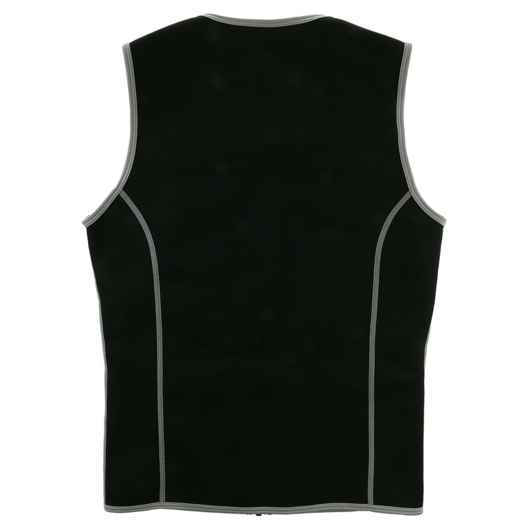 SaunaFX Men s Slimming Neoprene Sauna Vest with Microban Antimicrobial Product Protection Walmart