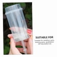 thumbnail image 4 of 80Pcs Food Pusher Round Shaped Push-Pops Cake Cup with Lid Cake Push Pops Containers Cakepop Round Plastic Container, 4 of 8