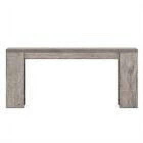 Demi Bonn 70.9" Wood Console Table, Farmhouse Sofa Table Entryway Table with Storage, Foyer Display Table, Gray