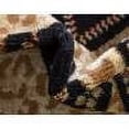 thumbnail image 4 of Unique Loom Wildlife Collection Area Rug - Ocelote (6' 1" x 9' Rectangle Light Brown/Black), 4 of 7