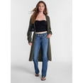 thumbnail image 2 of No Boundaries Extended Tab Bootcut Jeans, 31.5'' Inseam, Women’s 00-20, 2 of 5