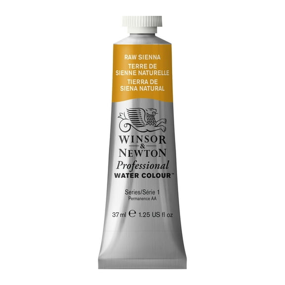 Winsor & Newton Professional Watercolor, 37ml, Raw Sienna