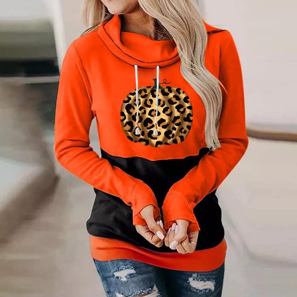 Sudadera Para Mujer Sudaderas de Cuello Redondo Estampado de Moda - Main Image