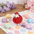 thumbnail image 6 of Boho Lint Sheep Ornament, Handmade Easter Lamb Decor for Spring Table, Wool Sheep for Rural Home Display, 6 of 6