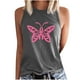 thumbnail image 1 of Moda casual mujer sin mangas impreso damas cuello redondo blusas tops camiseta Fridja gh4241, 1 of 5