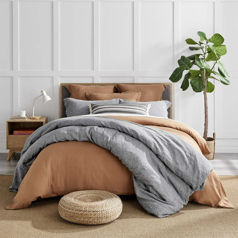 Levtex Home Washed Linen Duvet Cover - Linen