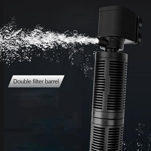 Equipamiento Deportivo Al Aire Libre Filtro de acuario 3 en 1 bomba de aireación silenciosa para pecera sumergible (RS603) Wdftyju Libre de BPA