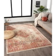 thumbnail image 7 of MDA Home Heriz Collection Southwestern Medallion Beige Area Rug - 7'6.5" x 11'2", 7 of 7