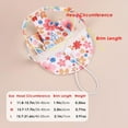 thumbnail image 3 of Casquette de Baseball pour Chien - Polyester, Trous pour Oreilles, Cordon de Serrage Réglable, Protection Solaire pour Petits-Moyens Chiens, 3 of 5