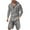 01 Gray, variant on Awdenio Mens 2 Piece Summer Outfit Casual Short Sleeve Crew-Neck Shirts & Shorts Track Suit Jogging