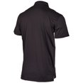 thumbnail image 3 of Men's Black Mississippi State Bulldogs Color Blocked Stretch Polo, 3 of 3