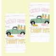 thumbnail image 2 of Kitchen Towels Easter Carrot Patch  2-Pack Set White Dual Sided Dishtowels Cuisinart, 2 of 7