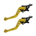 thumbnail image 4 of Aluminum Double Disc Brake Handle Lever Adjustable for Motorcycles Scooters Electric Bike Motorcycle Accessories 1Pair, 4 of 8