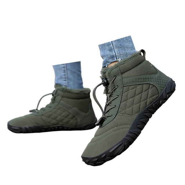 Leozcaa Bottillons de Randonnée Imperméables pour Hommes pour Femmes Légers Respirants Antidérapants Bottes de Cheville d'Extérieur