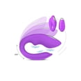 thumbnail image 2 of Vibrador inalámbrico con control remoto para mujer color morado, 2 of 2