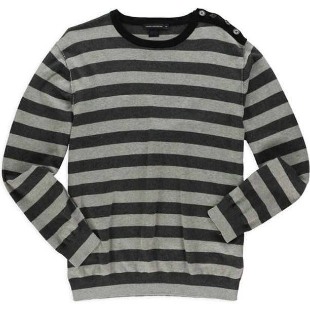 Suéter Pullover para Hombre French Connection Auderly Sonar Gris Extragrande