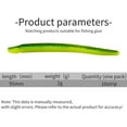thumbnail image 6 of WBQ Wacky Worms/Soft Plastic Worm Stick Baits / - Durable Fishing Lures for Bass and More, 6 of 6