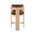thumbnail image 6 of Meridian Furniture Sacha Brown Velvet Stool, 6 of 9