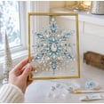 thumbnail image 5 of DIY Jeweled Christmas Tree Art Kit,Sparkling Gem and Pearl Painting Craft with Floating Display Frame,Creative Christmas Decor Kit for Adults,Handmade Holiday Gift for Craft Lovers (A5), 5 of 6