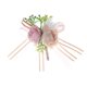 thumbnail image 2 of Flor de boutonniere de boda hecha a para decoración de de boda del aniversario de cena Rosado mayimx Boutonnieres, 2 of 8