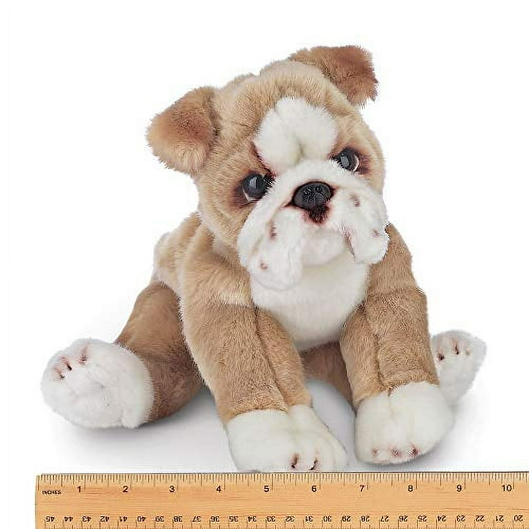 Large bulldog stuffed animal hotsell