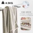 thumbnail image 4 of Brushed Nickel Set, Stainless Steel Self Adhesive Easy Installation Paper Holder with Rustproof Design for Kitchen Bathroom (5 Pieces), 4 of 5