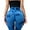 Blue, variant on Fvwitlyh Pantoufles Pour Femmes Womens Casual Ribbed Printed High Waist Yoga Pants Workout Running Pants Stretch Yoga Leggings Blue,S