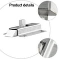 thumbnail image 4 of Automatic Spring Latch Bounce Lock 50mm/2 Inch Automatic Spring Loaded Latches Stainless Steel Window Gate Bolt Latch Hardware, 4 of 8
