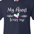 thumbnail image 4 of Inktastic My Aunt Loves Me- Heart Youth T-Shirt, 4 of 5