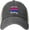 C4204, variant on LGBT Bi Pride Gifts Assume Nothing Bisexual Flag Cowboy Hat Men Vintage Mesh Baseball Cap Women Trucker Hat Black
