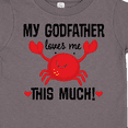 thumbnail image 4 of Inktastic Godson My Godfather Loves Me Boys or Girls Toddler T-Shirt, 4 of 5